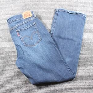 Levi’s 505 Straight Women’s Jeans Size 12M W31 L32 Medium-Dark Wash